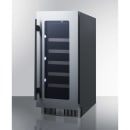 Summit CL155WC 15" One Section Wine Cooler w/ (1) Zone - 29 Bottle Capacity, 115v thumbnail 3