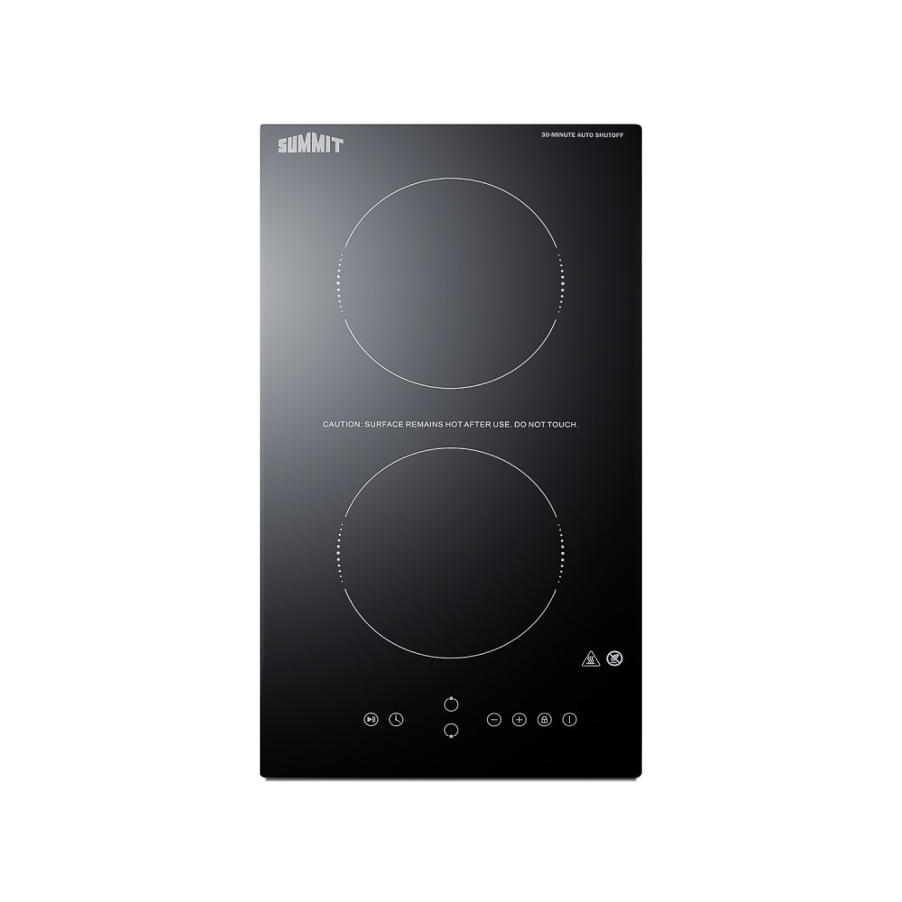 Summit CRH2BT30115 Countertop Cooktop w/ (2) Burners - 115-120v/1ph