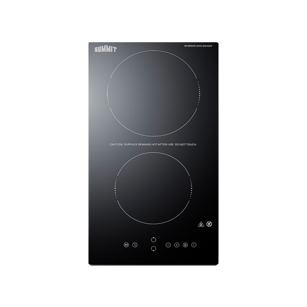 Summit CRH2BT30230 Countertop Cooktop w/ (2) Burners - 230v/1ph