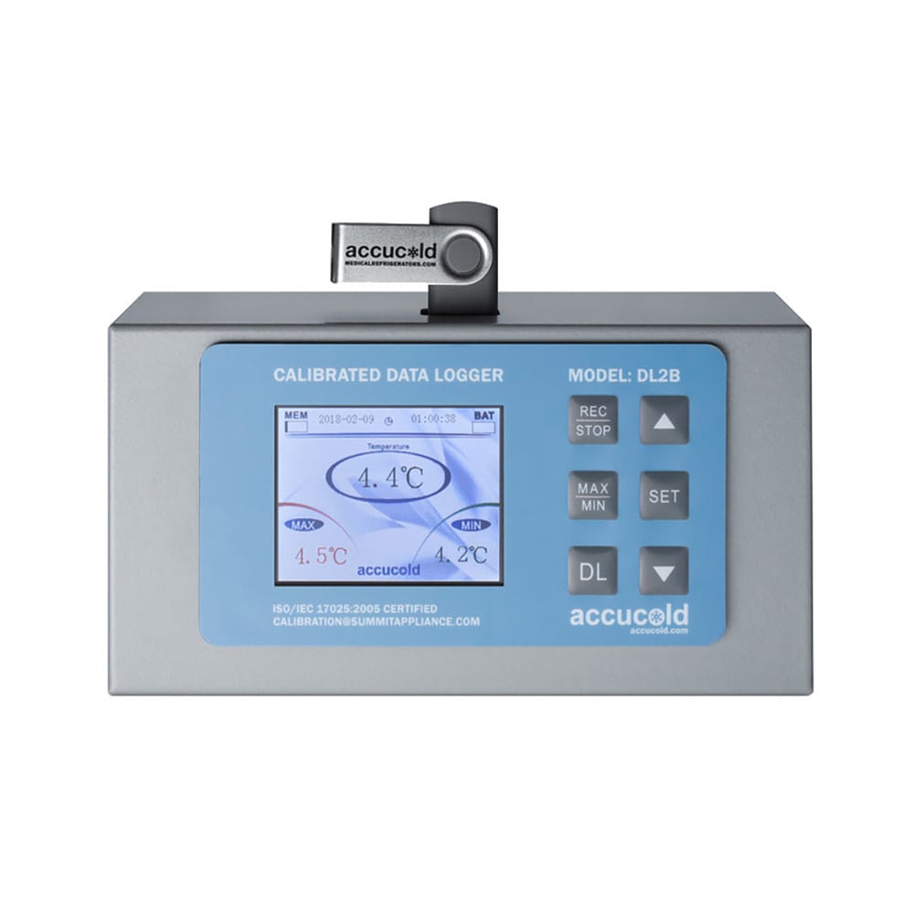 Summit DL2BKIT Digital Temperature Data Logger w/ Probe, -49° to +248°F Temperature Range