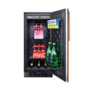 Summit FF1532BIF 14 3/4" W Undercounter Refrigerator w/ (1) Section & (1) Door, 115v thumbnail 4