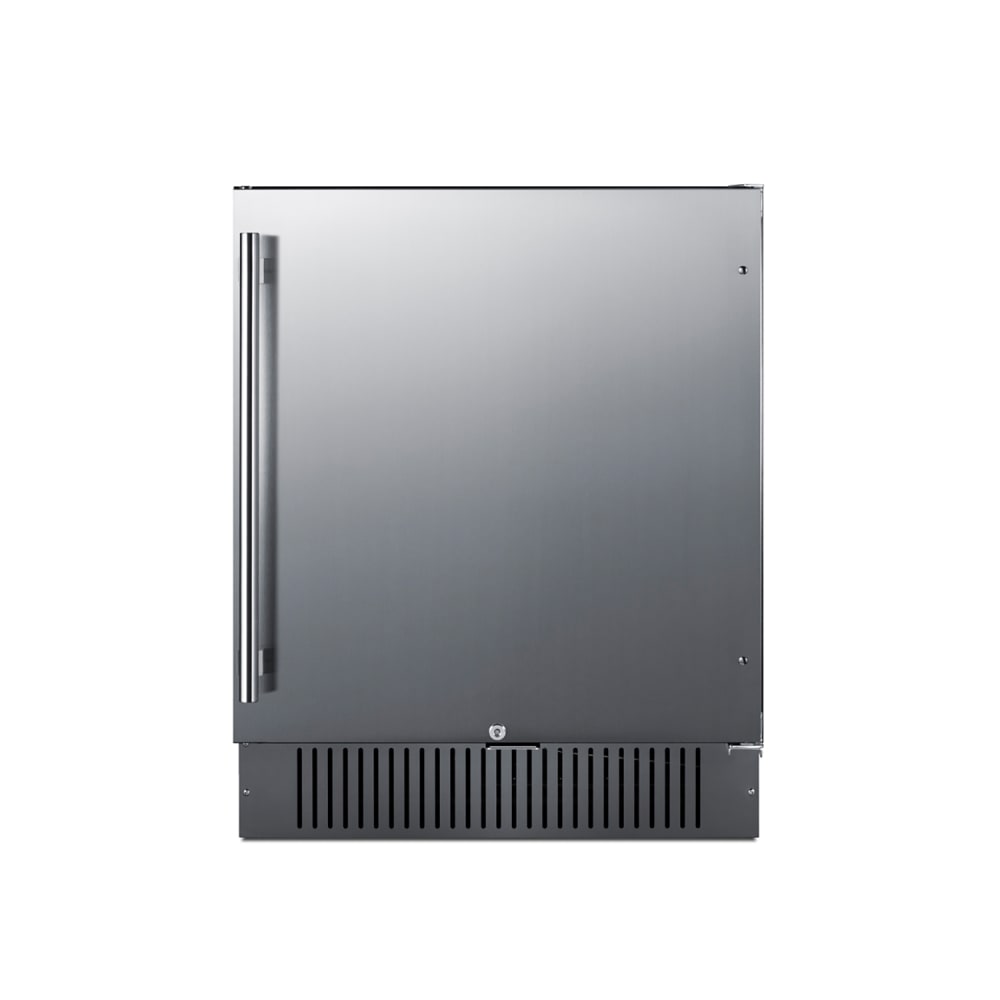 Summit FF27BSS 27" W Undercounter Refrigerator w/ (1) Section & (1) Door, 115v