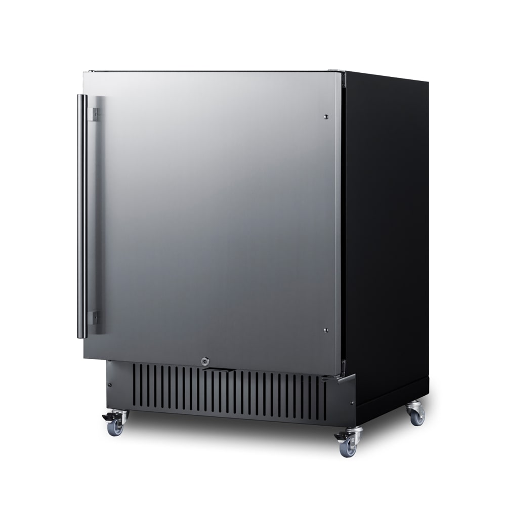 Summit FF27BSSCAS 27" W Undercounter Refrigerator w/ (1) Section & (1) Door, 115v