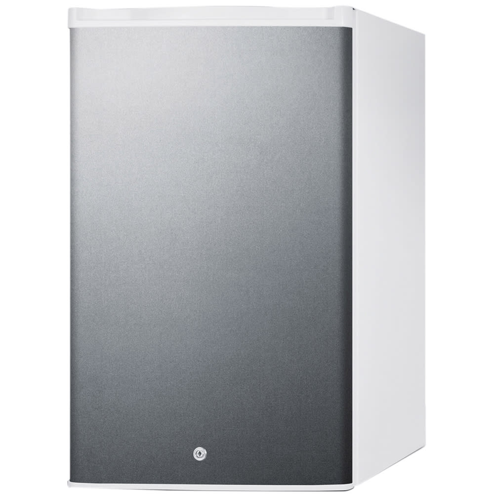 Summit FF31L7SS 17"W Undercounter Refrigerator w/ (1) Section & (1) Solid Door - Stainless Steel, 115v