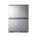 Summit FF642D 23 5/8" W Undercounter Refrigerator w/ (1) Section & (2) Drawers, 115v thumbnail 2