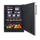 Summit FF708BL7SS 24" Undercounter Refrigerator w/ (1) Section & (1) Door, 115v thumbnail 5