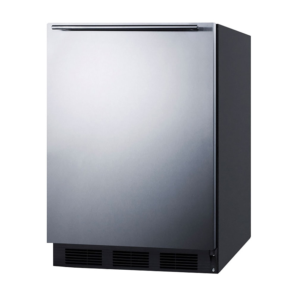 Summit FF7BKSSHHADA 24" W Undercounter Refrigerator w/ (1) Section & (1) Door, 115v