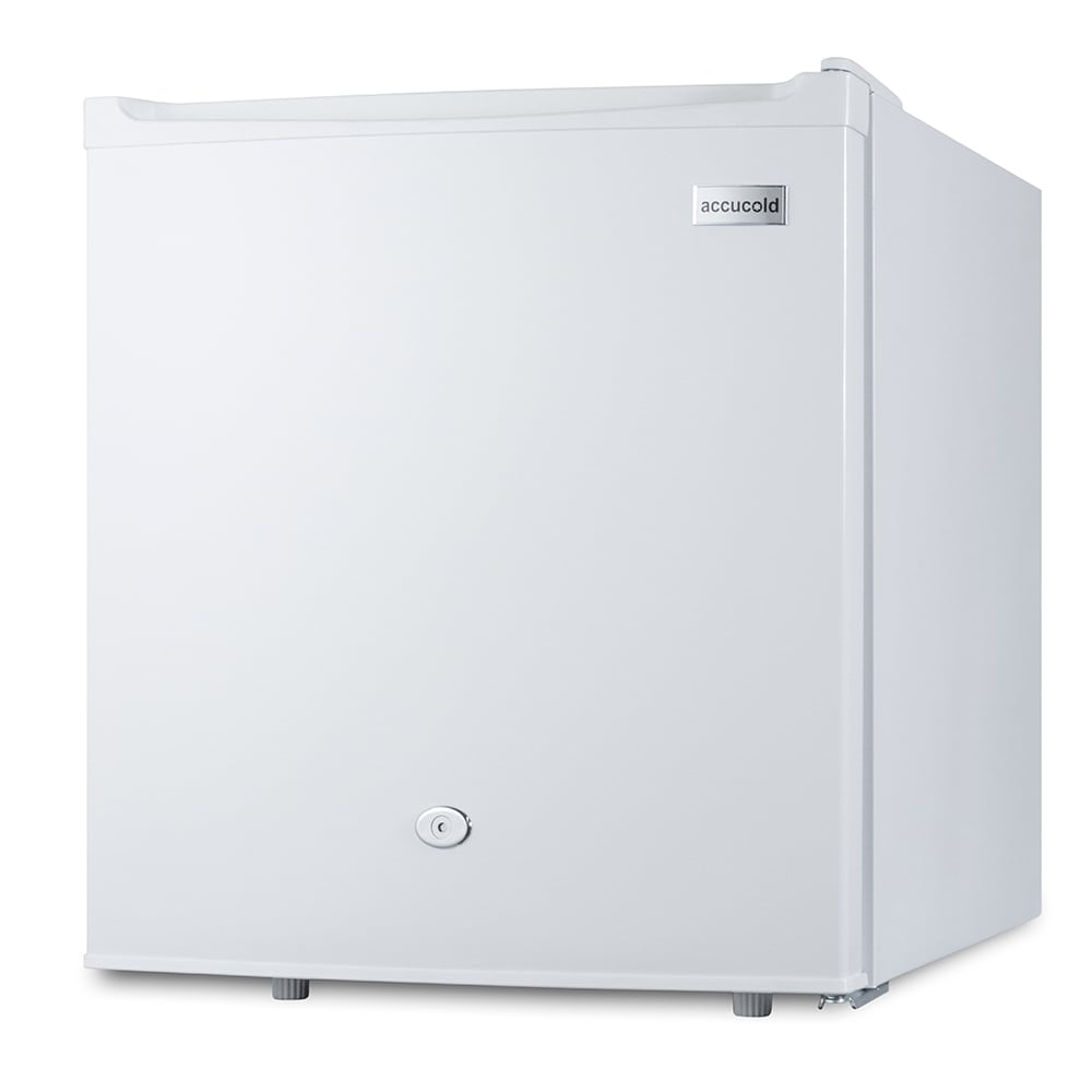 Accucold 18 3/4" Countertop Refrigerator - Swing Door, White, 115v (FFAR23L)