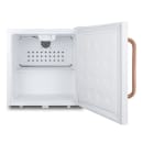 Summit FFAR23LTBC 1.7 cu ft Countertop Refrigerator w/ Solid Door - White w/ Copper Handle, 115v thumbnail 3