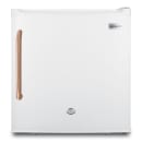 Summit FFAR23LTBC 1.7 cu ft Countertop Refrigerator w/ Solid Door - White w/ Copper Handle, 115v thumbnail 4