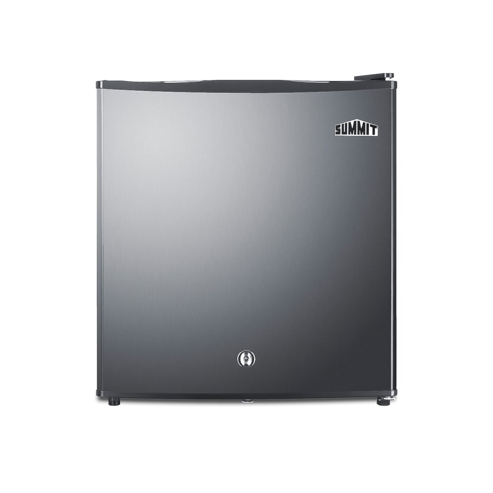 Summit MB42SS 1.6 cu ft Countertop Minibar Refrigerator w/ Solid Door - Stainless, 115v