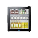 Summit MB43GL 1.6 cu ft Countertop Minibar Refrigerator w/ Glass Door - Black, 115v thumbnail 5