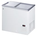 Summit NOVA22 30" Mobile Ice Cream Freezer w/ 2 Baskets - White, 115v thumbnail 2