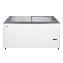 Summit NOVA45 53" Stand Alone Ice Cream Freezer w/ Wire Storage Baskets - White, 115v thumbnail 2
