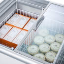 Summit NOVA45 53" Stand Alone Ice Cream Freezer w/ Wire Storage Baskets - White, 115v thumbnail 5