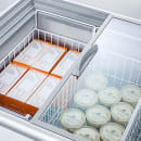 Summit NOVA53 60 3/4" Mobile Ice Cream Freezer w/ (4) Wire Storage Baskets - White, 115v thumbnail 4