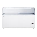 Summit NOVA53PDC 61" Mobile Ice Cream Dipping Cabinet w/ 18 Tub Capacity - White, 115v thumbnail 2