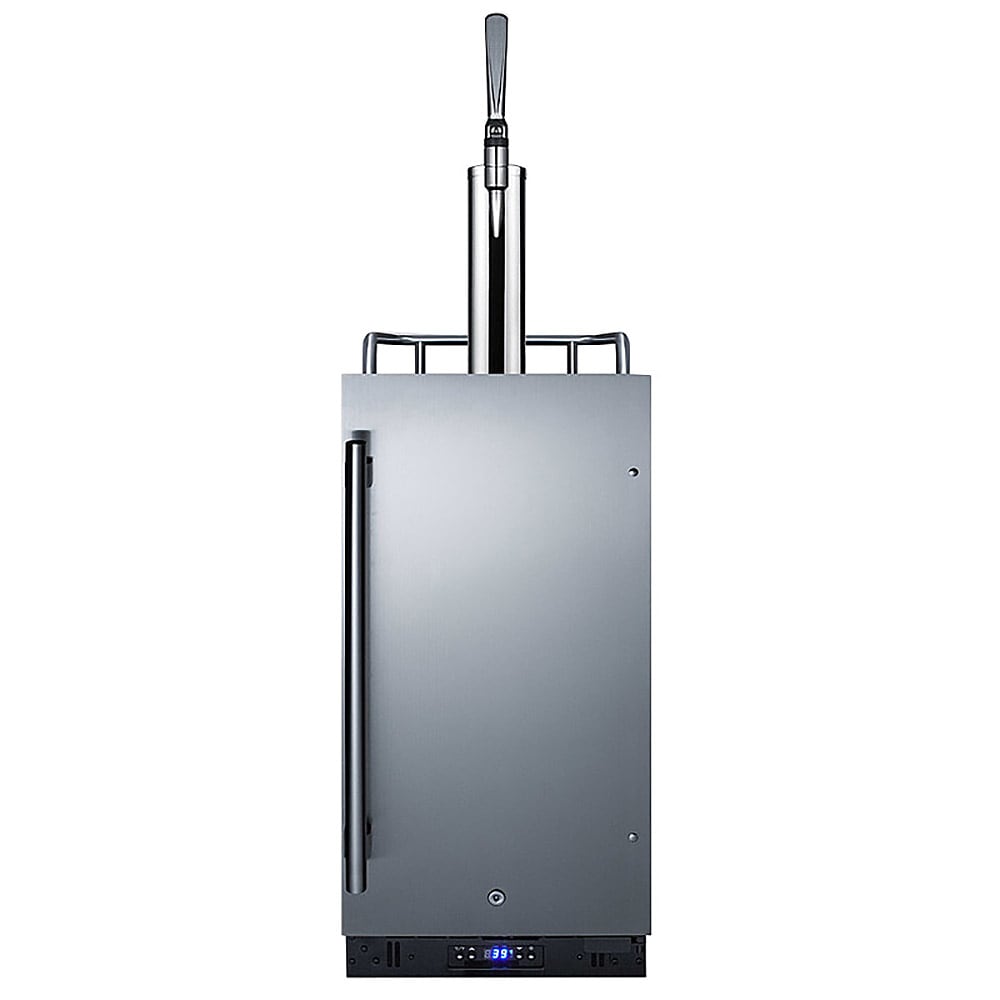 Summit SBC15NCF 15" Draft Nitro Coffee Dispenser - (1) Column, (1) Tap, Black/Stainless, 115v