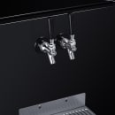 Summit SBC58BFRTP 24" Front Tap Kegerator Beer Dispenser w/ (2) Keg Capacity - Black, 115v thumbnail 5