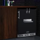 Summit SBC58BFRTPADA 24" Front Tap Kegerator Beer Dispenser w/ (2) Keg Capacity - Black, 115v thumbnail 6