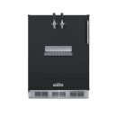 Summit SBC58BFRTPCFADALHD 24" Front Tap Cold Brew Dispenser w/ (2) Keg Capacity - Black, 115v thumbnail 2