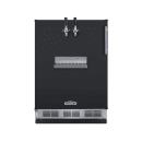 Summit SBC58BFRTPCFLHD 24" Front Tap Cold Brew Dispenser w/ (2) Keg Capacity - Black, 115v thumbnail 2