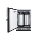 Summit SBC58BFRTPCFLHD 24" Front Tap Cold Brew Dispenser w/ (2) Keg Capacity - Black, 115v thumbnail 4