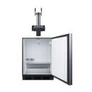 Summit SBC58BLIFFLTWCFADA 24" Floating Tap Cold Brew Dispenser w/ (2) Keg Capacity - (1) Column, Panel Ready, 115v thumbnail 4