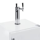 Summit SBC58WHBIADACFTWIN 23 5/8" Draft Cold Brew Coffee Dispenser - (1) Column & (2) Taps, White, 115v thumbnail 6