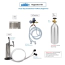 Summit SBC58WHBIADACMTWIN 23 5/8" Draft Cold Brew & Nitro Coffee Dispenser - (1) Column & (2) Taps, White, 115v thumbnail 9