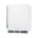 Summit SBC58WHBIADANK 24" Kegerator Beer Dispenser w/ (2) 1/6 Keg Capacity - No Tap Kit, White, 115v thumbnail 5