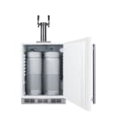 Summit SBC58WHBIADAWKDTWIN 24" Draft Wine System w/ (1) 1/6 Keg Capacity - (1) Column, White, 115v thumbnail 2