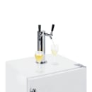 Summit SBC58WHBIADAWKDTWIN 24" Draft Wine System w/ (1) 1/6 Keg Capacity - (1) Column, White, 115v thumbnail 5
