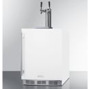 Summit SBC58WHBIADAWKDTWIN 24" Draft Wine System w/ (1) 1/6 Keg Capacity - (1) Column, White, 115v thumbnail 7