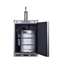 Summit SBC682PNR 24" Kegerator Beer Dispenser w/ (2) Keg Capacity - (1) Column, Panel Ready, 115v thumbnail 3