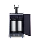 Summit SBC682PNRCFTWIN 24" Draft Cold Brew Coffee Dispenser - (1) Column & (2) Taps, Panel Ready, 115v thumbnail 3