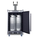 Summit SBC682WKDTWIN 24" Draft Wine System w/ (3) 1/6 Keg Capacity - (1) Column, Stainless, 115v thumbnail 2