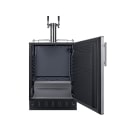 Summit SBC7BRSCF2 24" Draft Cold Brew Coffee Dispenser - (1) Column & (2) Taps, Stainless, 115v thumbnail 3