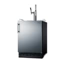 Summit SBC7BRSCM2 24" Draft Nitro Cold Brew Coffee Dispenser - (1) Column & (2) Taps, Stainless, 115v thumbnail 2