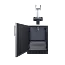 Summit SBC7BRSFLTWADALHD 24" Floating Tap Kegerator Beer Dispenser w/ (2) Keg Capacity - (1) Column, Stainless, 115v thumbnail 4