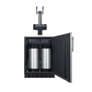 Summit SBC7BRSFLTWCFADA 24" Floating Tap Cold Brew Dispenser w/ (2) Keg Capacity - (1) Column, Stainless, 115v thumbnail 5