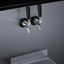 Summit SBC7BRSFRTPADA 24" Front Tap Kegerator Beer Dispenser w/ (2) Keg Capacity - Stainless, 115v thumbnail 5