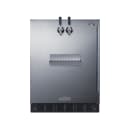 Summit SBC7BRSFRTPCFADALHD 24" Front Tap Cold Brew Dispenser w/ (2) Keg Capacity - Stainless, 115v thumbnail 2