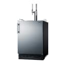 Summit SBC7BRSNCF2 24" Draft Nitro Coffee Dispenser - (1) Column & (2) Taps, Stainless, 115v thumbnail 2