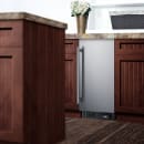 Summit SCFF1533BSS 14 3/4" W Undercounter Freezer w/ (1) Section & (1) Door, 115v thumbnail 7