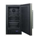 Summit SCFF1842KS 18" Undercounter Freezer w/ (1) Solid Door - Black Stainless Steel, 115v thumbnail 2