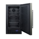 Summit SCFF1842KSADA 18" Undercounter Freezer w/ (1) Solid Door - Black Stainless Steel, 115v thumbnail 2