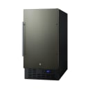 Summit SCFF1842KSADA 18" Undercounter Freezer w/ (1) Solid Door - Black Stainless Steel, 115v thumbnail 3