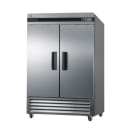 Summit SCFF497 55 1/4" Two Section Reach In Freezer, (2) Left/Right Hinge Solid Doors, 115v thumbnail 4