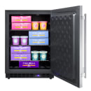 Summit SPFF51OS 24" W Outdoor Freezer w/ Digital Thermostat, Lock & Reversible Door, LED thumbnail 4